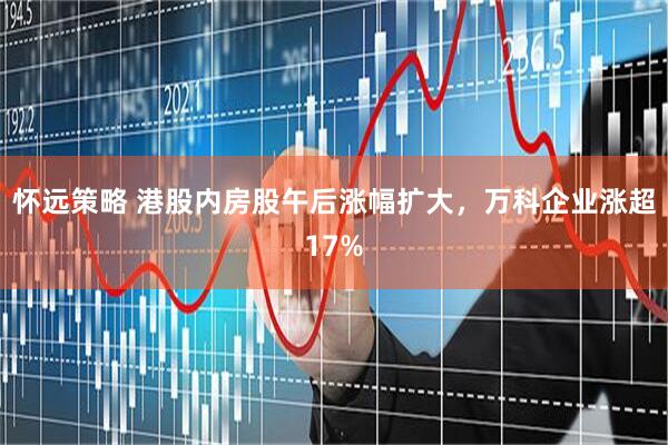 怀远策略 港股内房股午后涨幅扩大,万科企业涨超17%